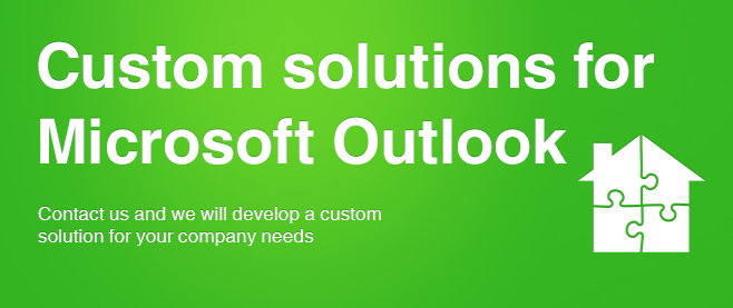 Custom solutions for Microsoft Outlook