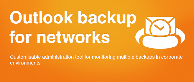 Outlook backup for networks.